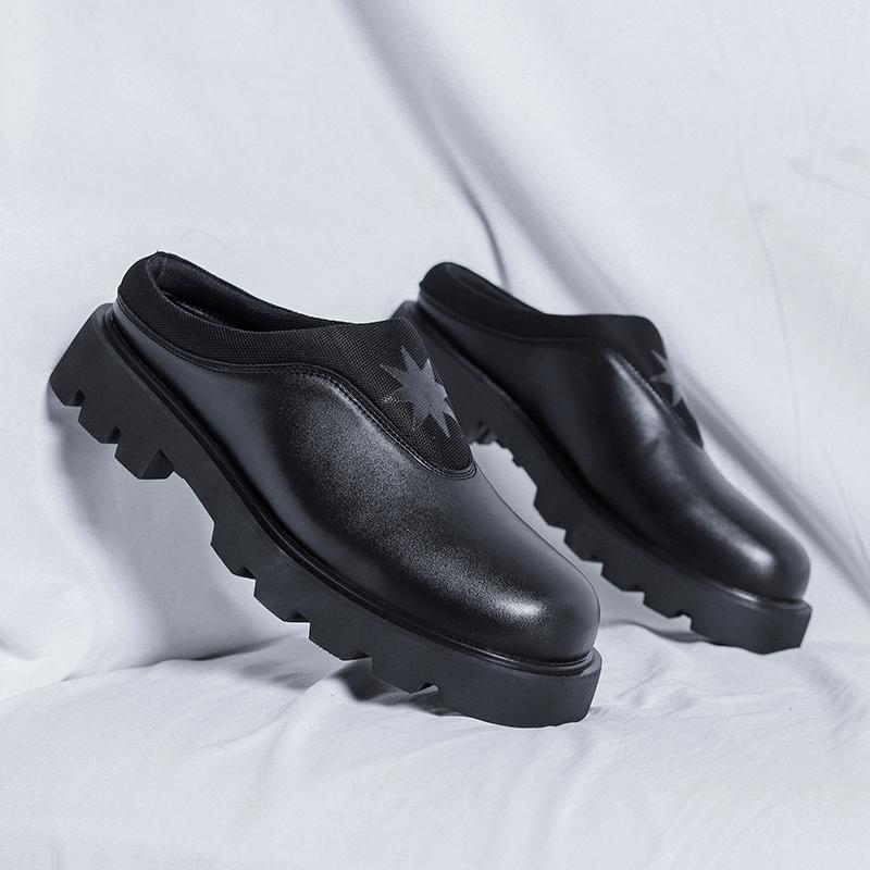 

Fashion Leather Shoes For Man Genuine Leather Big Size Shoes High Quality Designer Formal Platform Casual Shoes Fashion Business 38