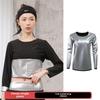 Women's Full-Coated Sweat Suit: Vest & Top Sports Set for Running and Fitness - Large Size