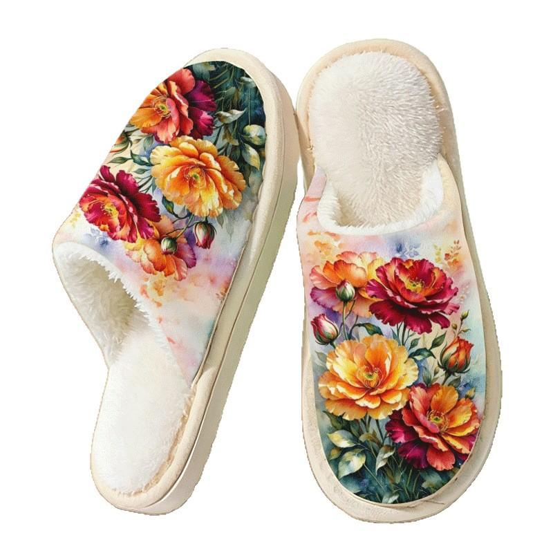 Baumwollschuhe - Warme und bequeme Freizeit-Hausschuhe für Herren - Hausschuhe für Damen