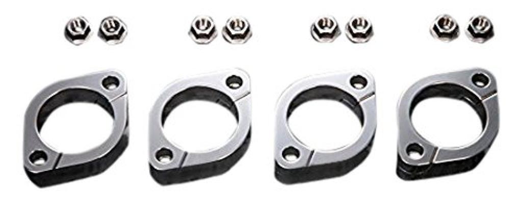 Billet Exhaust for EFSVZEP75 U-KANAYA Flange, Aluminum, Silver, ZEPHYR750/ZEPHYR750RS