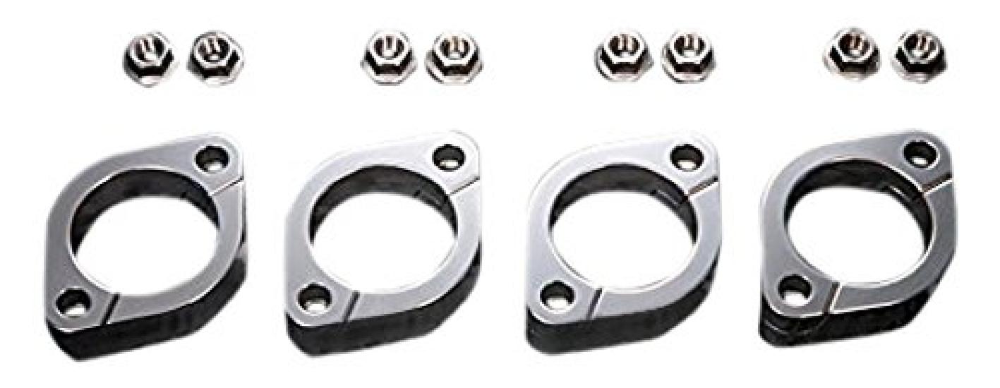 Billet Exhaust for EFSVZEP75 U-KANAYA Flange, Aluminum, Silver, ZEPHYR750/ZEPHYR750RS