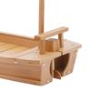Barca-Vassoio Sushi in Legno da 28 pollici, per Ristorante o Casa, Set Grande Vassoio da Portata a Forma di Barca per Sushi