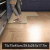 Solid Color Kitchen Corner Carpet Absorbent Floor Mat Simple L-shaped Non-slip Floor Mat Bathroom Door Mat Bathroom Foot Mat