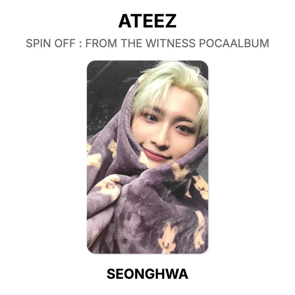 ATEEZ SPIN OFF : FROM THE WITNESS POCAALBUM Official Photocard