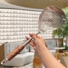 German Stainless Steel Multi-Functional Slotted Spoon - Noodle Fishing Draining Oil/Pepper Straining Thickened & Enlarged