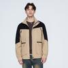 Spring and Autumn Simple Japanese Men's Charge Jacket Work Jacket Multi-bag Versatile Color Block Windproof Outdoor