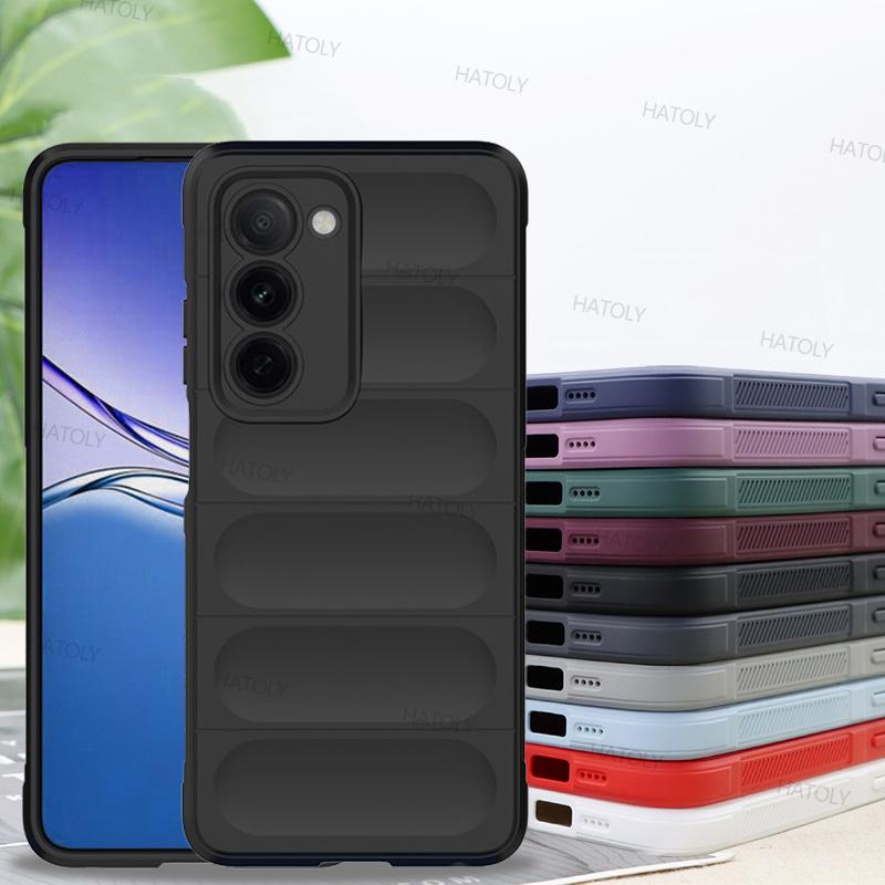 For Oppo A5 Case Oppo A5 4G 5G Cover Funda Soft TPU Anti-Slip Silicone Shockproof Protective Phone Back Cover Cases For Oppo A5