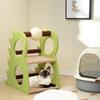 GOPLUS Mini Cat 58cm Dinosaur Cute Cat Cat Cat Cat Play Area Tower, Tall, Freestanding, Design, Tower, Supplies, Toy,