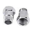 2Pcs 32mm M18*1.5 O2 Oxygen Sensor Extender Extension Spacer Bungs Adapter Silver