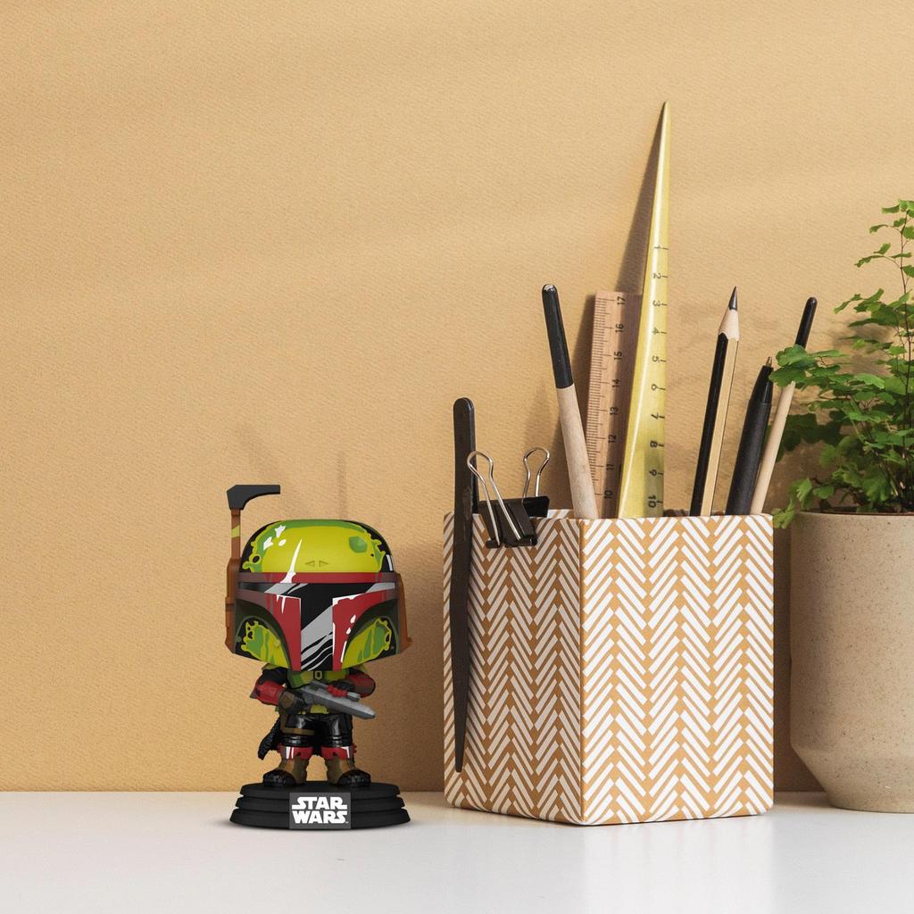 Funko Pop Star The Book of Boba Fett Boba Fett Sběratelská vinylová figurka Nápad na dárek Oficiální zboží Hračky pro děti Dospělé Fandy Wars - - (Retro) - -