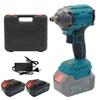 21V Blue Household 450NM Brushless Electric Wrench Set: Dual-Use Impact Wrench & Screwdriver