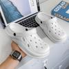 Fashionable Thick-Soled Beach Sandals For Couples, Men And Women To Wear Outside, Soft Sole New Beach Shoes And Sandals
