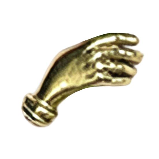 

Brooch Pin Fresh Flowers Compact Alloy Flower Holder Hand-Shaped Holder Suits Dresses Shirts Versatile Badge золотистий