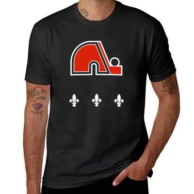 Camiseta Retro Nordiques de Hockey de Quebec Vintage Tops de Verano Secado Rápido