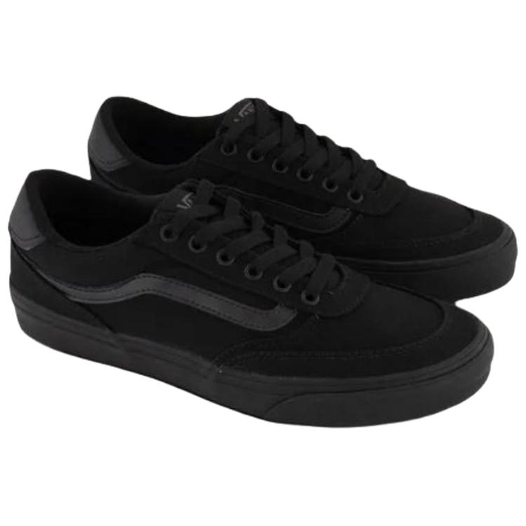 Vans Scarpe Skateboard Brooklyn LS da Uomo Nero VN000D7QBKA