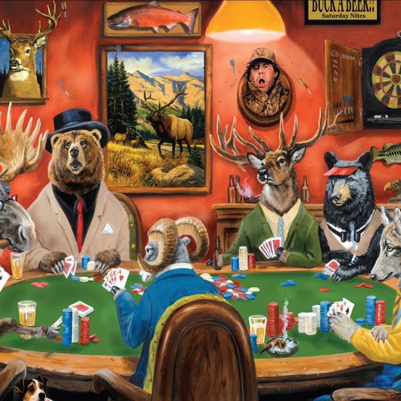 A 1000pcs Jigsaw Puzzle Featuring Natural Landscapes, Animal Farms, Creative Famous Paintings