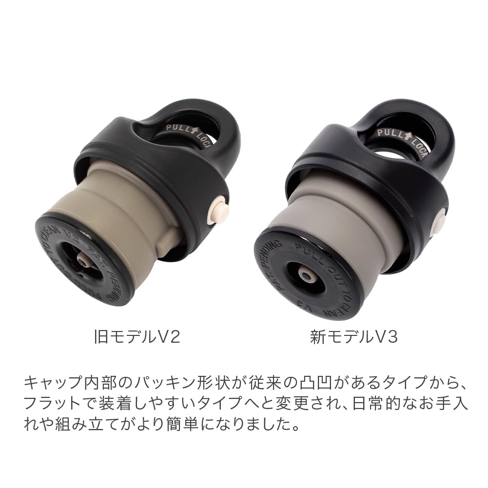 RevoMax 3 Slim 355mL Water Bottle, Mug, Carbonated Water Bottle, One-Touch Insulation, Keeps Drinks Hot or Cold, Suitable for Carbonating, Vacuum