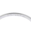 TIFFANY&Co. Knife edge Ring Pt950Platinum #7.8(US Size) 2.3g Women Used