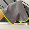 Cross-Border Multi-functional Checkered Microfiber Carbon Fiber Glass Cleaning Cloth