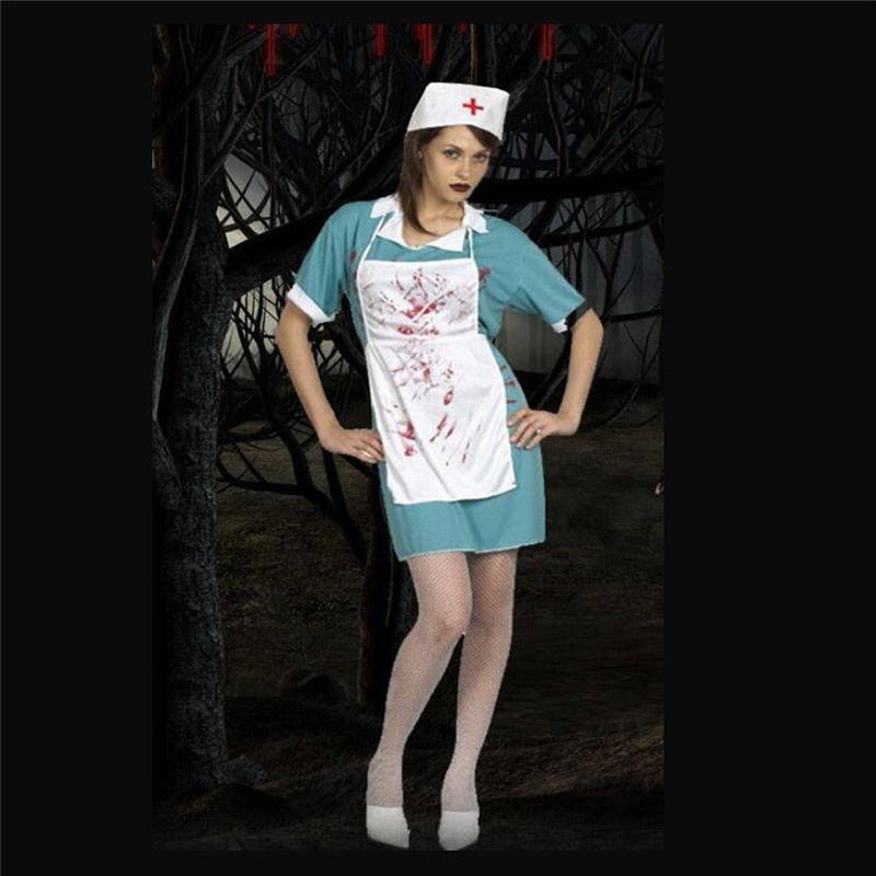 Halloween Blutiges Kostüm-Set – 1 Paar Handschuhe + Kniestrümpfe Mit Blutflecken Für Grusel-Party & Cosplay