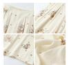 Pantaloni Larghi da Donna di Lusso Ricamati con Paillettes Floreali e Fibbia a Fiore di Prugno - Pantaloni Stile Nazionale P0179