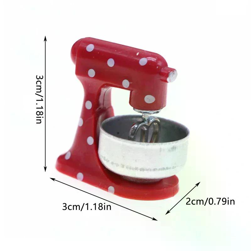 1:12 Dollhouse Miniature Simulation Red Furniture Model Decoration Toy Doll Accessories Decorative Props DIY Craft