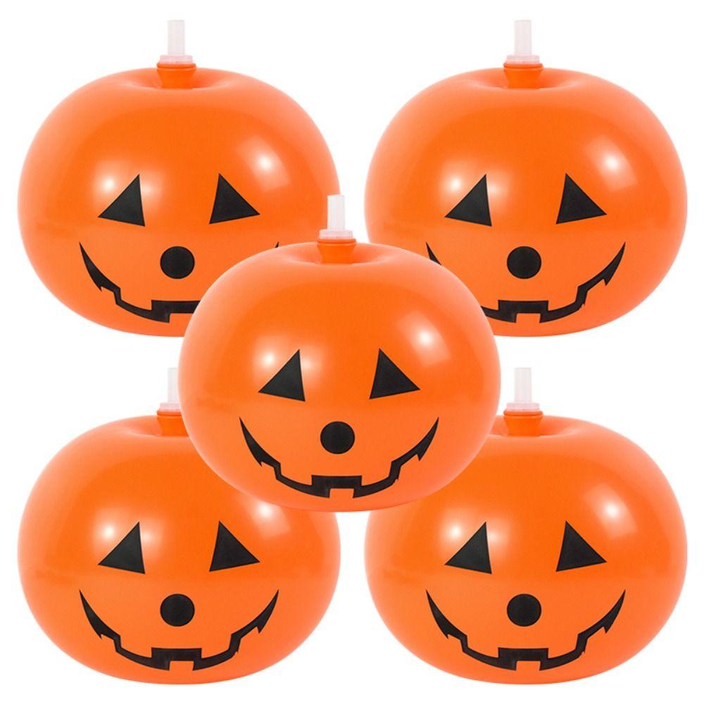 5 ks Pumpkin Ghost Balónky Pumpkin Ghost Festival Halloween Pumpkin Decor