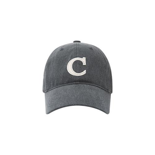 Chilsa Initial Ball Cap_Gray