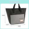 Sac à lunch isotherme mignon pour étudiants avec poignée de transport Imprimés animaux et lettres Pour l'école et les voyages