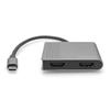 Digitus Video Adapter Cable | 19-pin HDMI Type-A | Female | 24-pin USB-C | Male | Space Gray