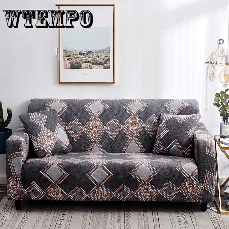 Slipcovers Sofa Cover Slip-resistant Sectional Couch Cover Sofa Towel Single/Two/Three/Four-seater