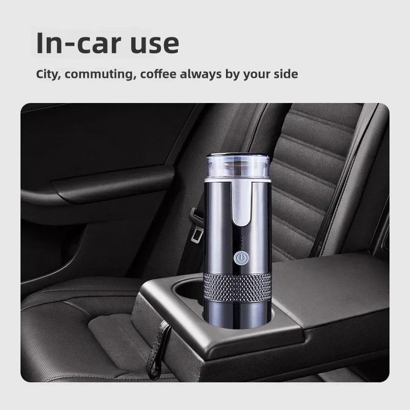 Portable Capsule Coffee Maker Electric Coffee Brewer For Ground Coffee and KCUP Capsule Coffee Without Heat Function