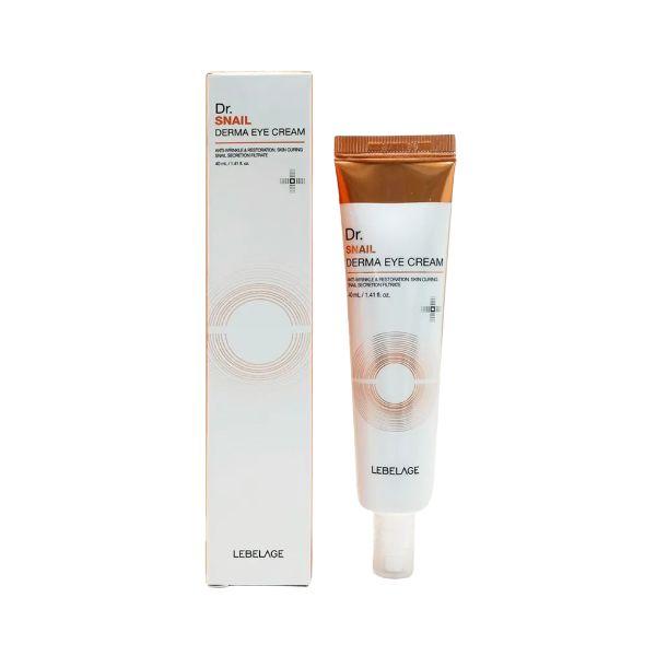 ЛЕБЕЛАЖ Д-р. Крем для глаз Derma со слизью улитки 40 мл