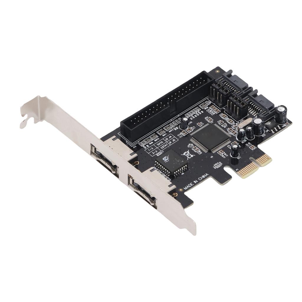 Serial ATA PCI Express Controller Adapter Card 2 Port PCIe To Serial ATA ESATA IDE Controller
