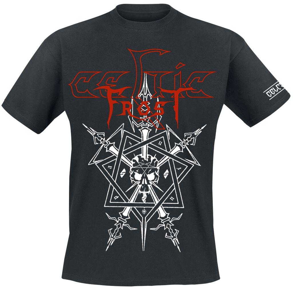 New Celtic Frost Graphic Cotton Band Tshirt Unisex Summer Short Sleeve Fashion Brand Tee Luxury Casual Vintage Tees
