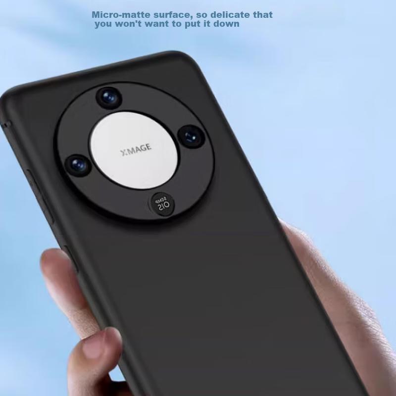 Suitable for Honor X70 Phone Case Full Coverage Matte Phone Case Anti-fall Soft Protective Case - Matte Black
