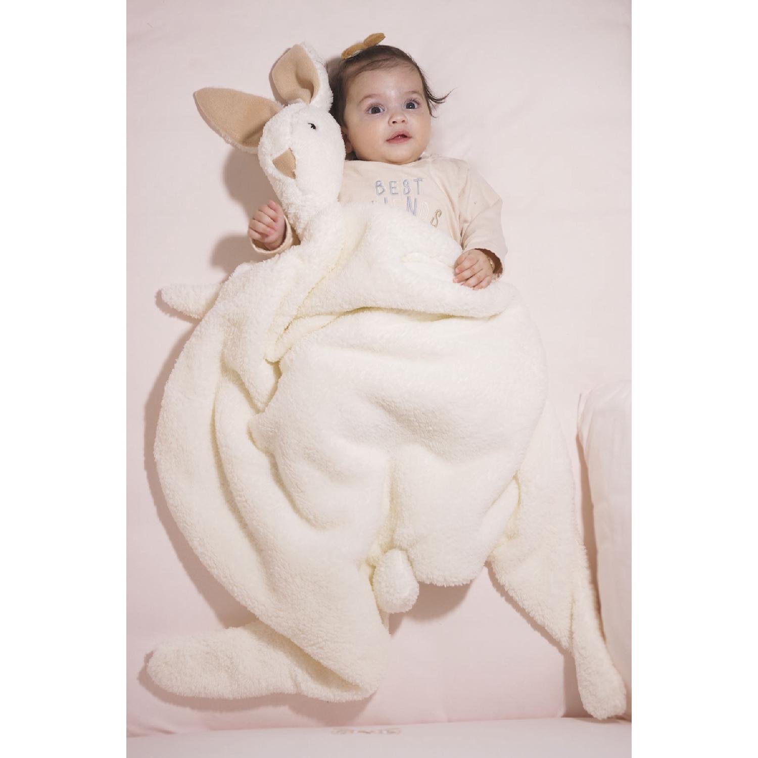 

Детское детское одеяло с милым кроликом, зимнее плюшевое одеяло с кроликом Welsoft