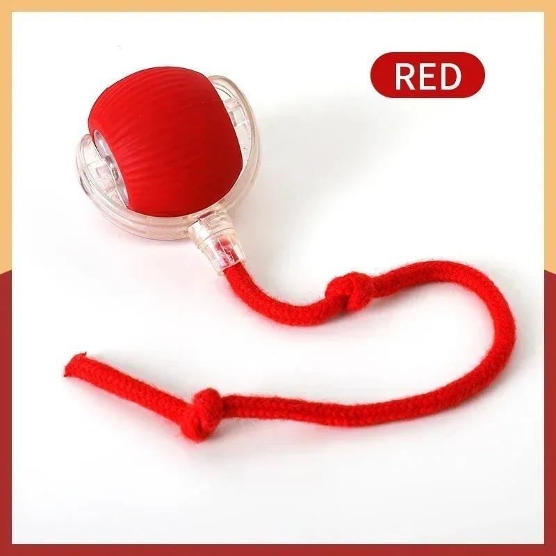 Smart Dog Toy Ball Electronic Interactive Pet Toy Moving Ball USB Automatic Moving Jumping Bouncing Toy Ball Puppy Cat Product