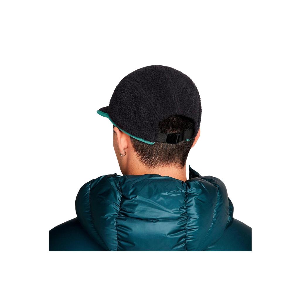 Nike Besticktes Logo Kunstpelz Polyester Nylon Baseballkappe Unisex Hüte Grün FN4411-010