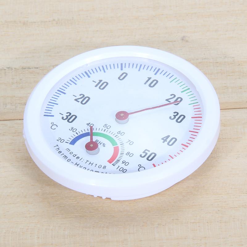Mini Bell Shaped Analog Hygrometer Thermometer Hygrometer Accurate Positioning Scale Thermometer -30-50 Celsius Degree for Yards