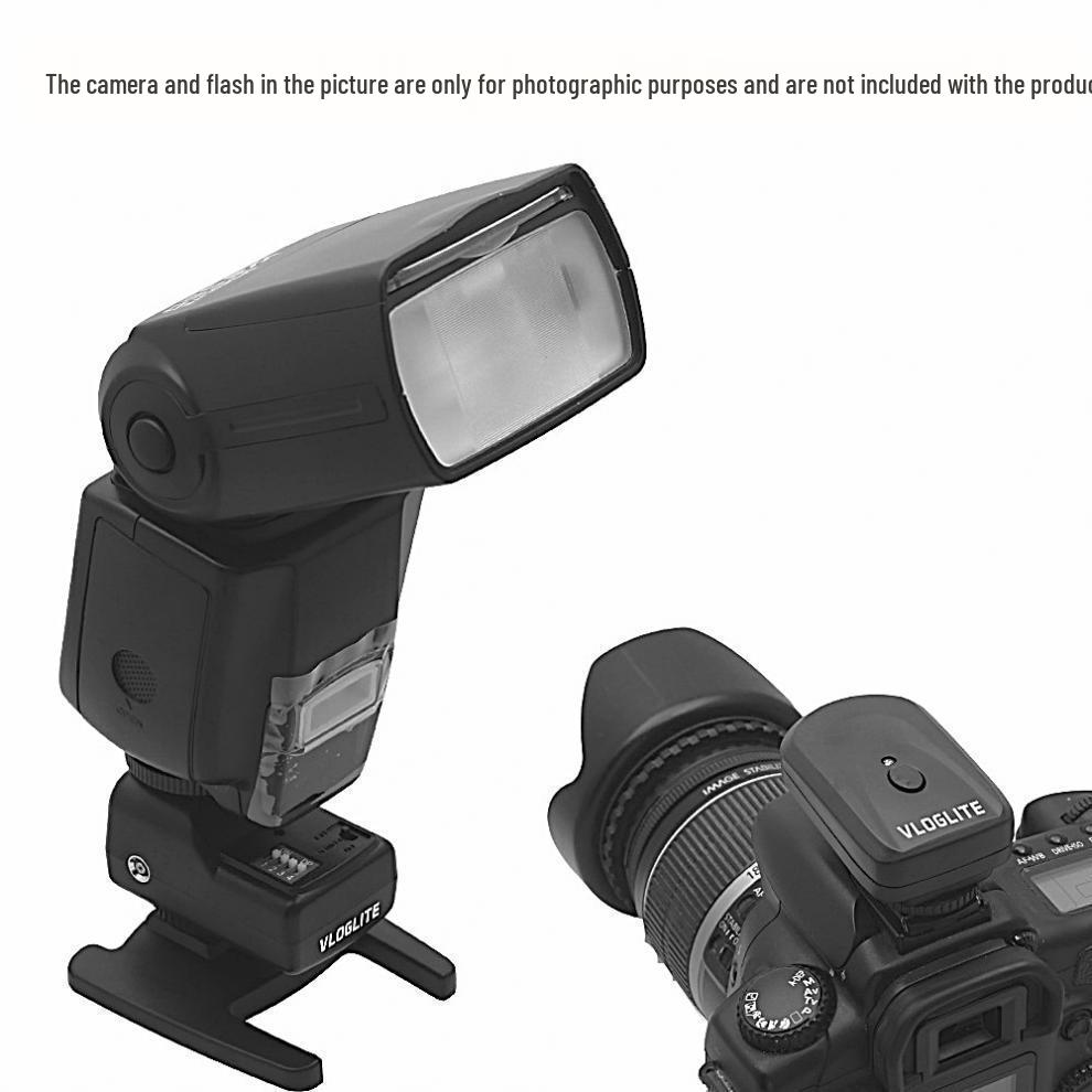 8VLOGLITE PT-16GY Wireless Hot Shoe Flash Trigger for Outdoor Photography - 16 Channels