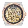 Mathey-Tissot Zeus Skelett Zweifarbig Edelstahl Grau Zifferblatt Automatik H118CFRS Herrenuhr