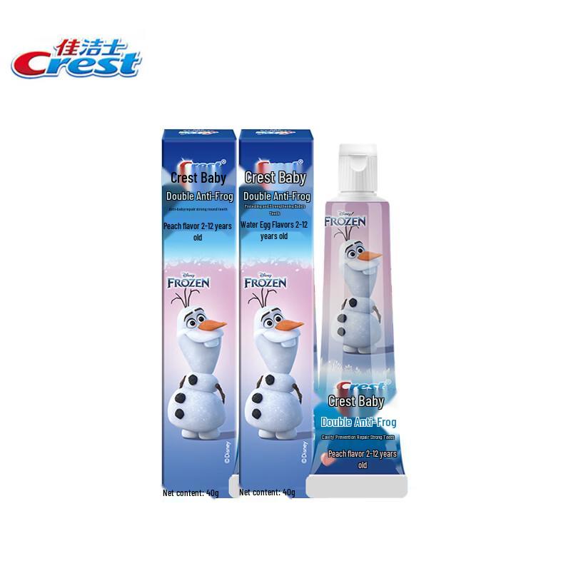 Crest Kids Dual Protection Anti-Cavity Toothpaste