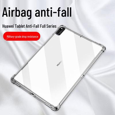 Huawei MatePad 11 Weiche Schutzhülle mit Airbag-Ecken, Transparent, Passend für 10,8" und 10,1" Modelle.