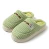 Cotton slippers winter home indoor warm couple cute rabbit non-slip plush winter men's and women's slippers