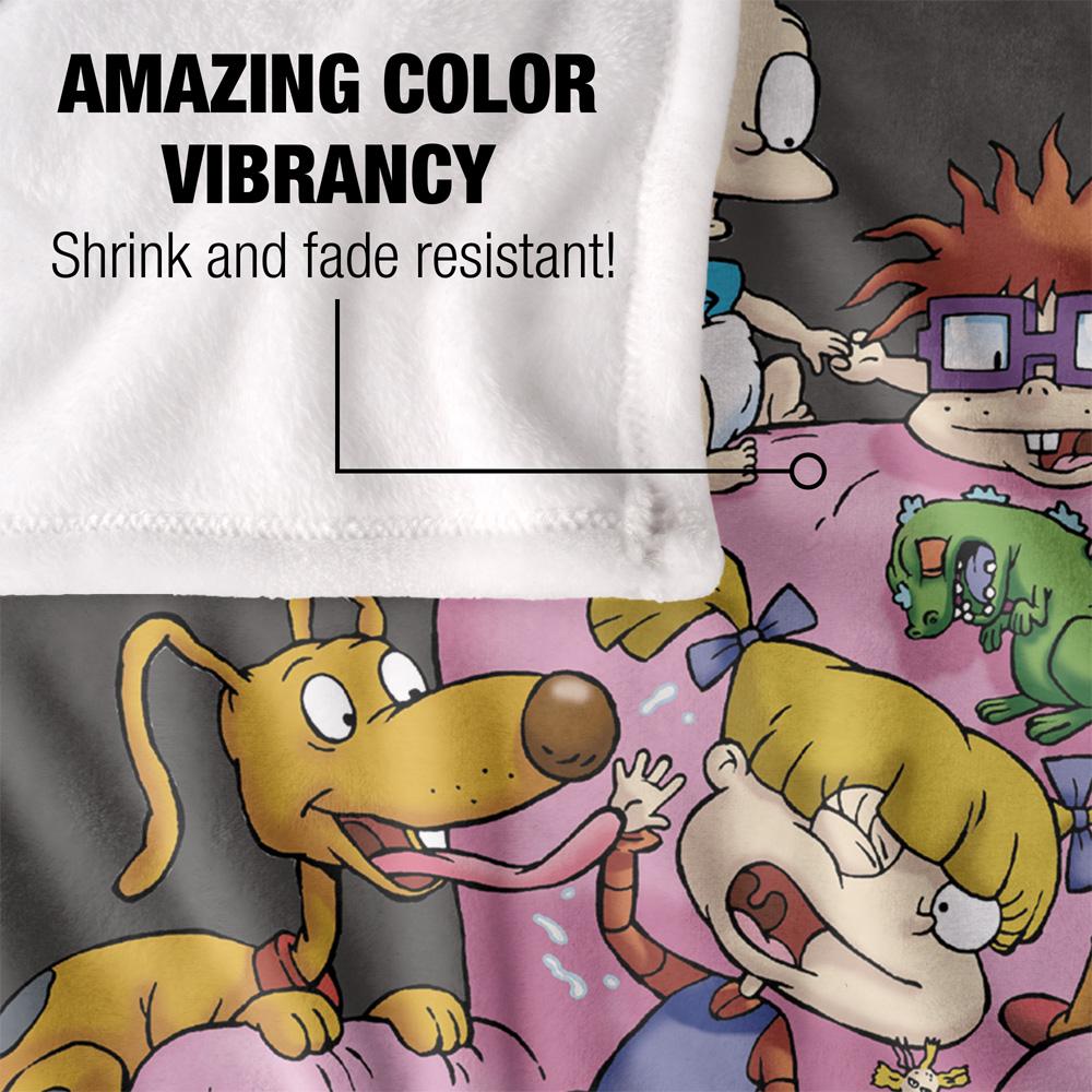 Rugrats Silky Chair Supersoft Blanket