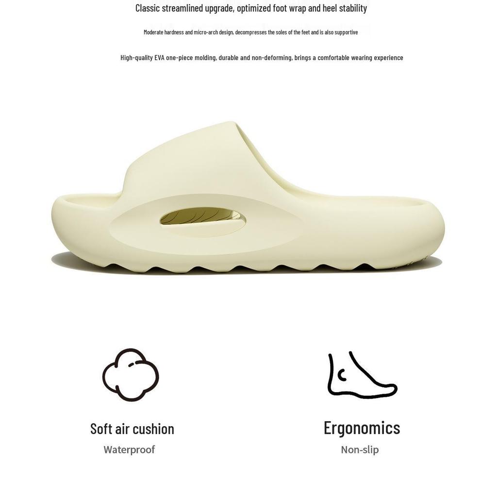 Summer 2026 Thick Sole Non-Slip Slippers for Women and Men - Indoor & Outdoor Comfort Sandals