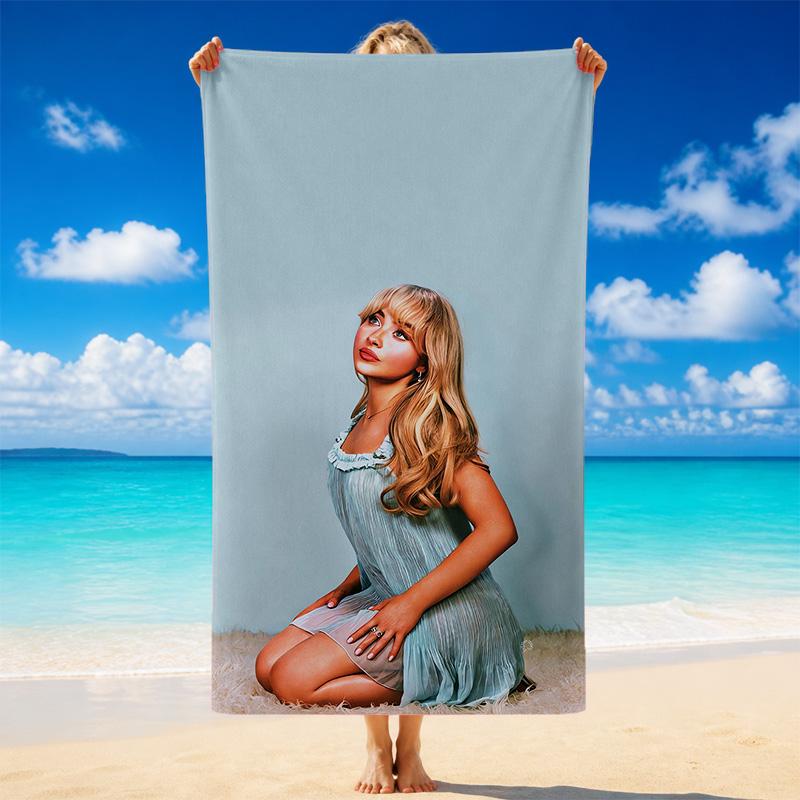 Sabrina Carpenter Quick Dry Microfiber Beach Towel Soft Absorbent Sand Resistant Towel For Beach Pool Travel Summer