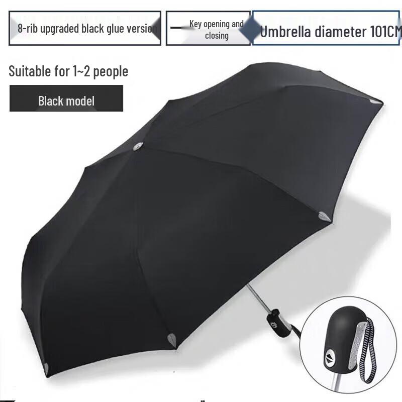 Heaven 3331E Automatic Folding Sun & Rain Umbrella