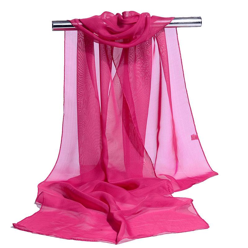 1Pc Solid Color Fashion Neck Protection Scarf Versatile Scarf Texture 160cm Shawl Long Scarf